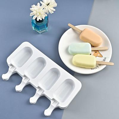 Stampo Magnum in Silicone a 4/8 Celle Stampo per Gelato Stampo per Ghiaccioli Vassoio per Ghiaccio