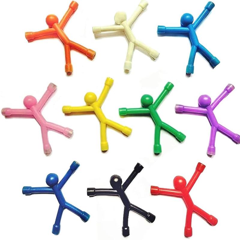 Toys 3PCS Novelty Fridge Magnets Funny Mini Man Magnet For Adults Cool Stuff Gifts Refrigerator Door Office Fun Kids Boys Girls