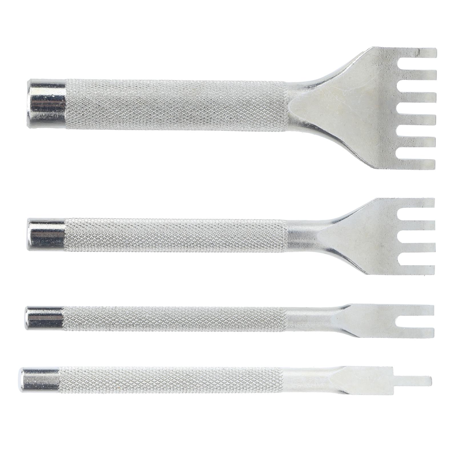 

Инструмент для прокола зубцов Набор зубил для шнуровки Кожаные дыроколы из быстрорежущей стали Промышленные