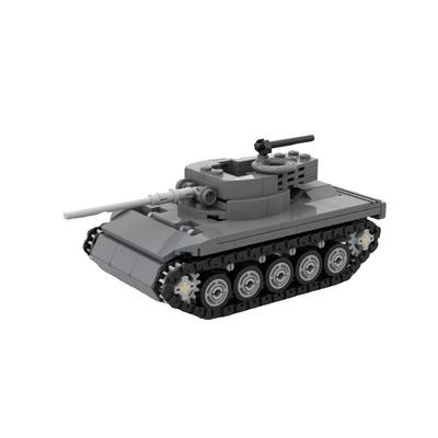 WK2 Militärserie M18 Panzerjäger Fahrzeug Bausteine Militärserie Ausstellungsstücke Pädagogisches Spielzeug Kinder Erwachsene Geschenke