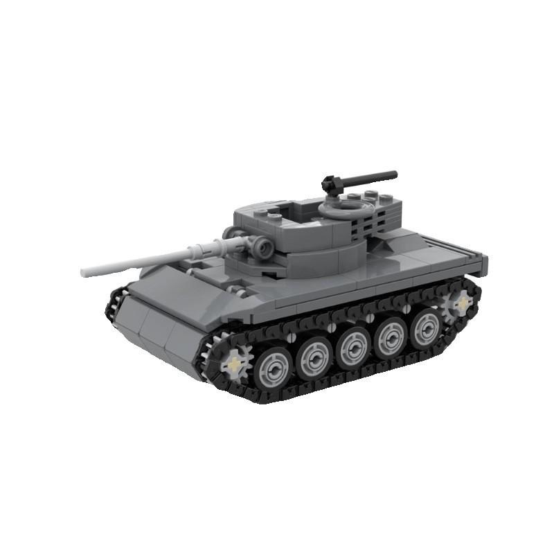 WW2 Military Series M18 Tank Fighter Vehicle Building Blocks Military Series Exhibits Educational Toys Kids Adults Gifts