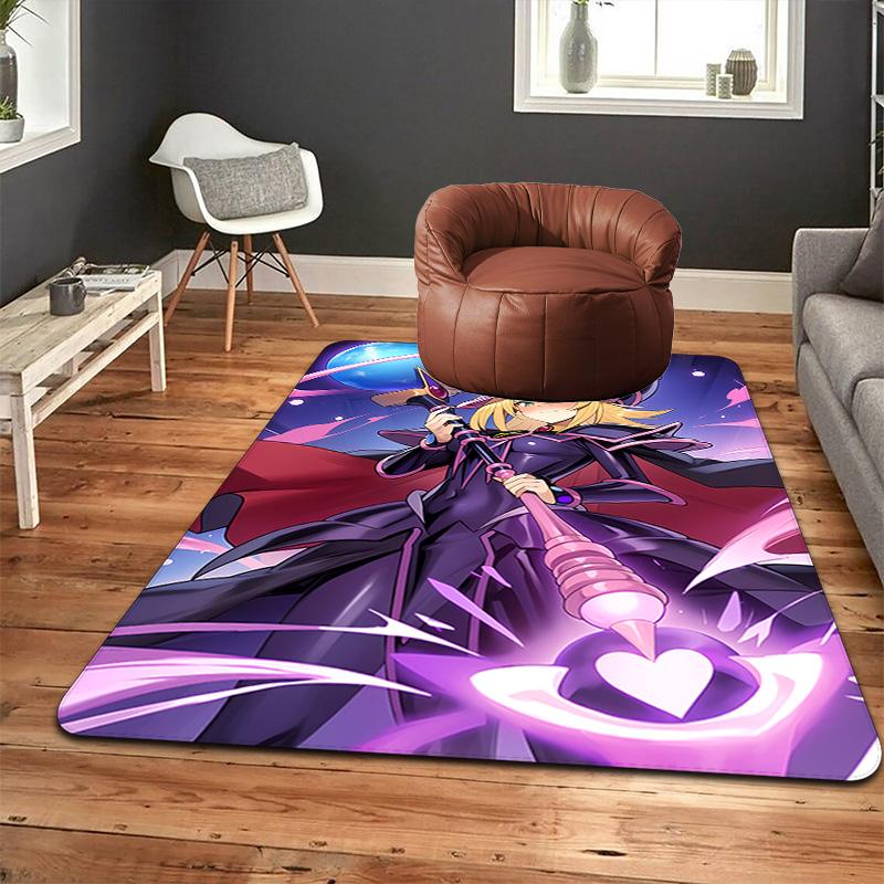 Dark Magician Girl Rug Floor Mat for Living Room or Bedroom Soft and Comfortable Carpet a Gift for Birthday and Holiday.NFF0928637