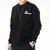 adidas Sweatshirts Men's Black Crew Neck Moderate Regular GM6538