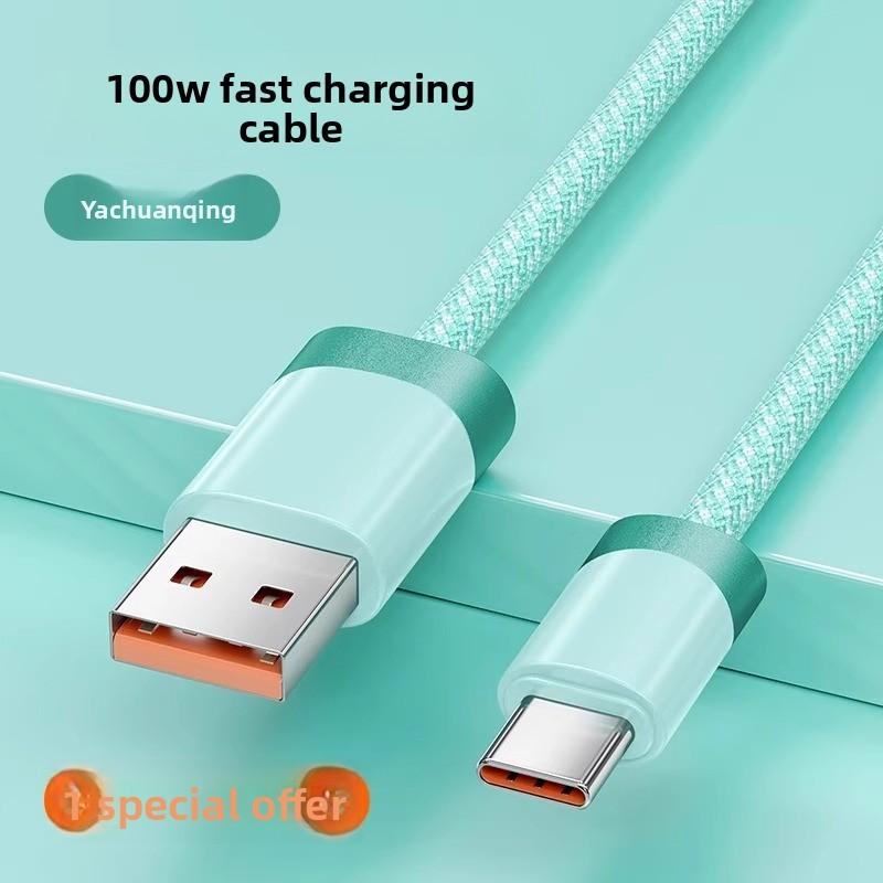 Typec Fast Charging Cable 100w Power Delivery Data Line For Huawei Oppo Xiaomi And Honor Smartphones