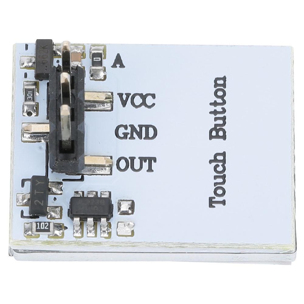 

2PCS Red Capacitive Switch Button Module 2.7V-6V Touch Button Sensor Module Circuit Accessories
