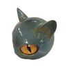 Decorative Cat Stone Figurine Marble Texture Cat Stone Kitten Sculpture for Keepsake Gift Office Desk Decor