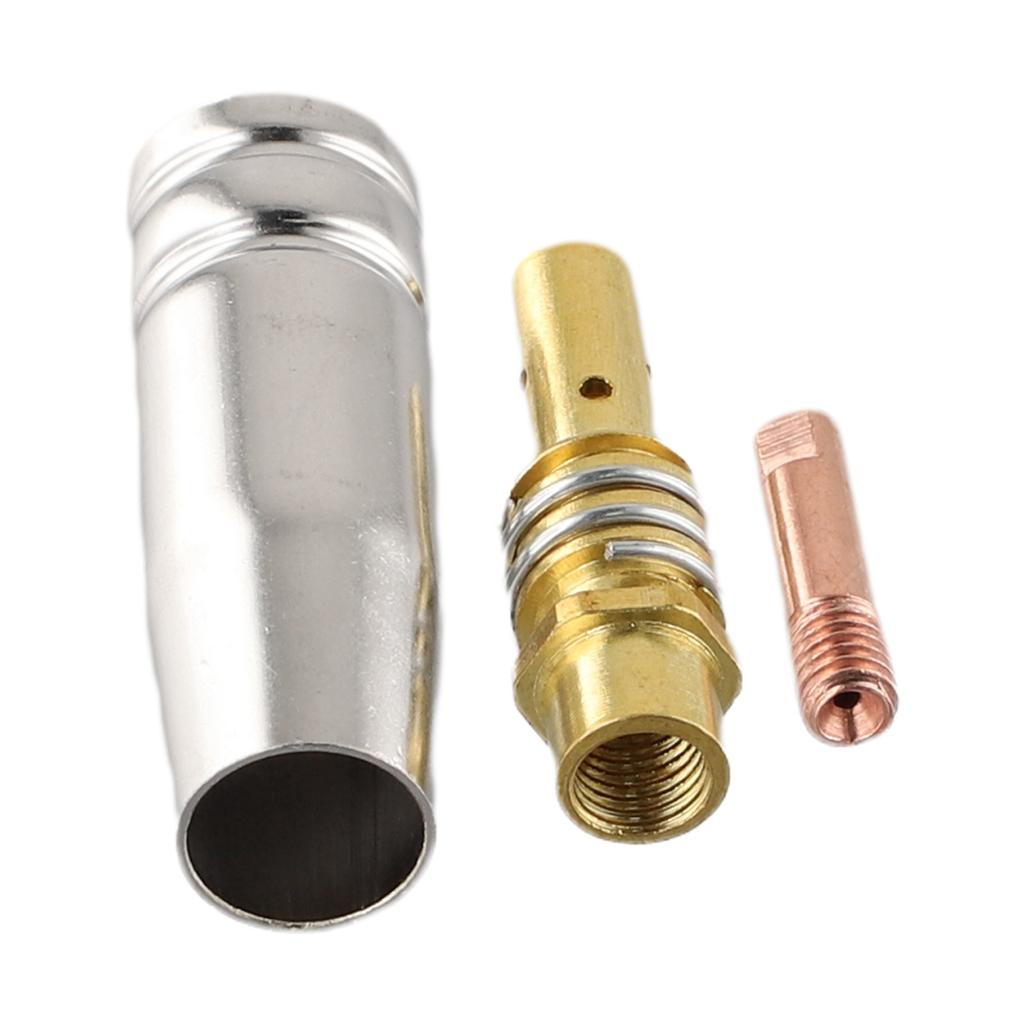 Nozzles 15AK MIG Accessories Tips Torch Welding 3pcs Contact