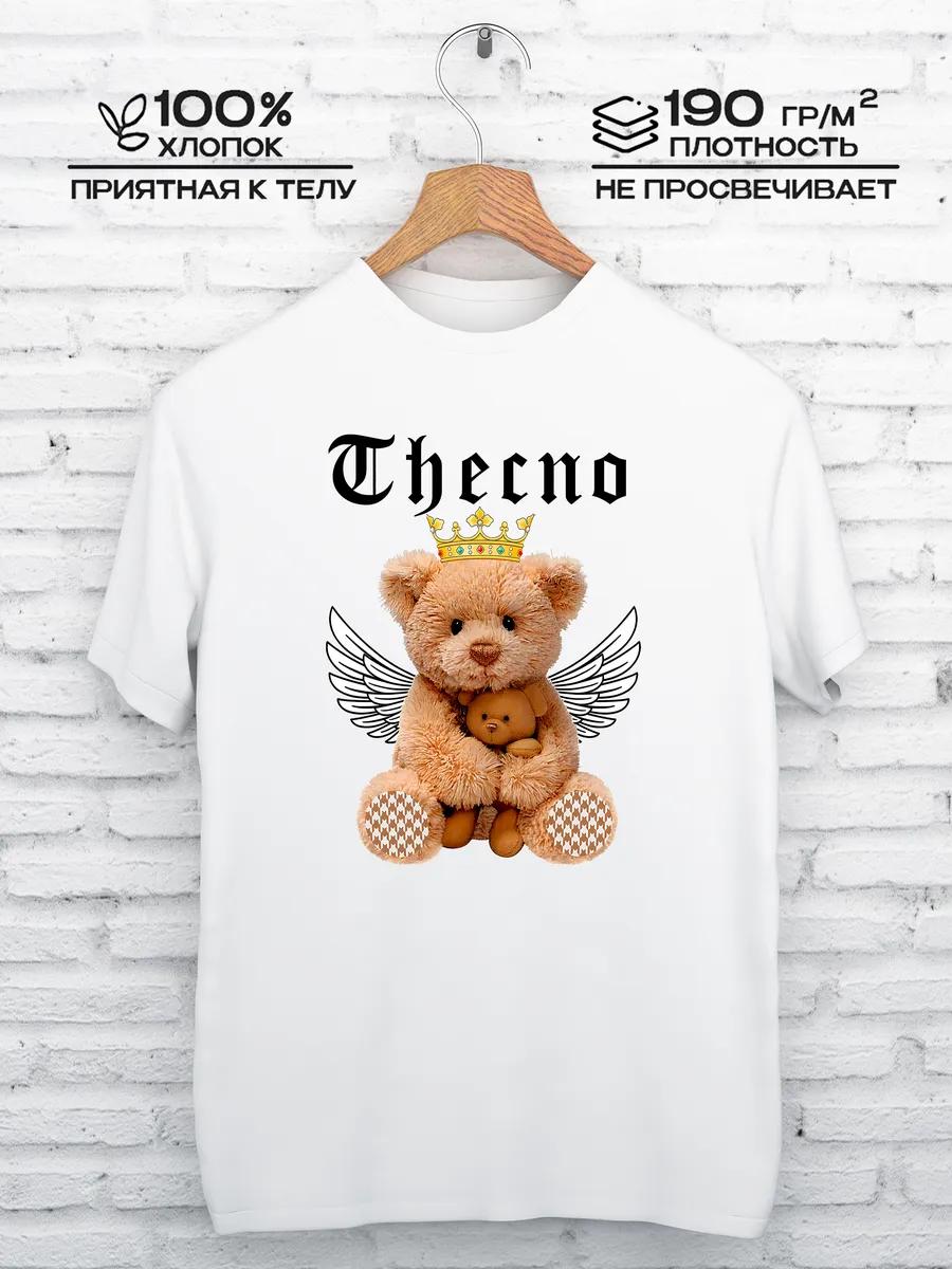 T-shirt with Thecno Bear Print 2XL