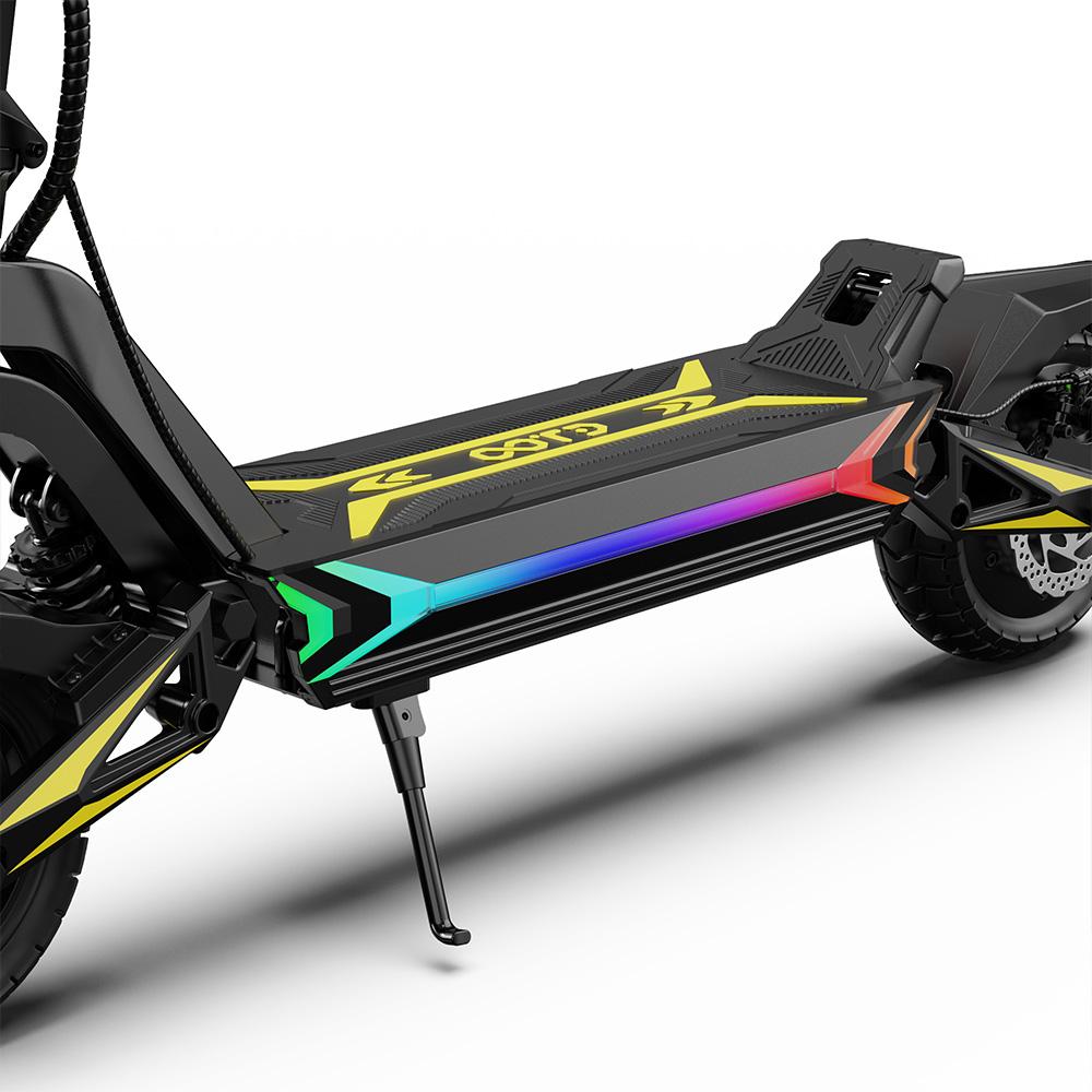 Electric Scooter OOTD 1400W Motor Fully Suspended Adult Electric Scooter 48V 20AH Dual Disc Brake Max Range 70Km SR1