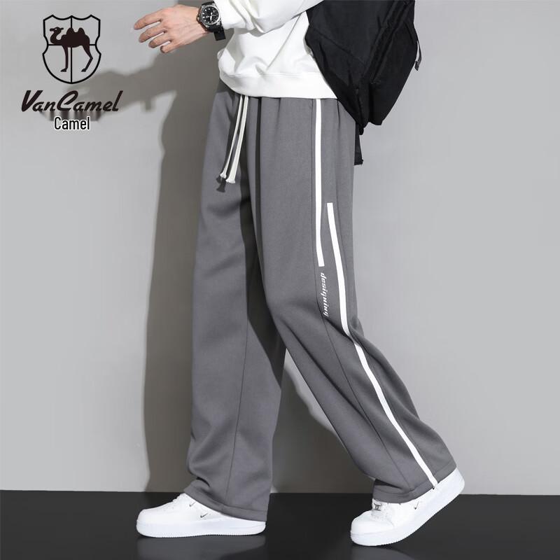 VANCAMEL Men s Summer Loose Straight Casual Pants XL