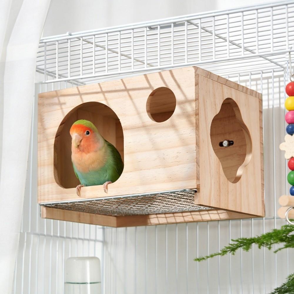 Large Space Parrot Breeding Box Breathable Parrot Mating Box Creative Bird Hammock  Hatching Birds