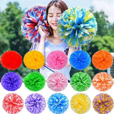 Flower Club Sport Supplies Cheerleader Pom Poms Cheerleading Cheering Ball Dance Party Decorator