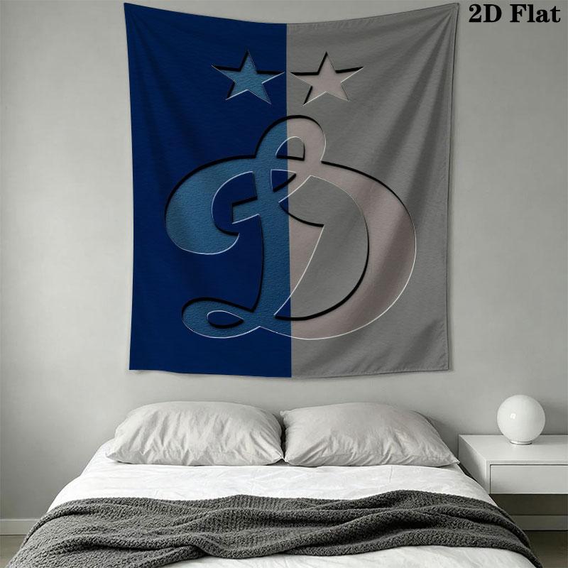 Dynamo Moscow Spirit Wall Hanging Printed Fabric Blanket Decorative Tapestries for Bedroom Living Room Home Decor