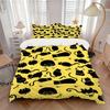 3pcs Cat Pattern Print Bedding Quilt Cover, Soft and Comfortable Quilt Cover Suitable for Bedroom and Guest Room171