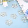 Pack of 10/20 Floral Jewelry Hollow Petal Pendants Small Flower Necklace Bracelet Supplies Alloy Material for Bracelet