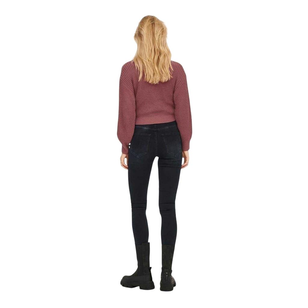 Only Womens/Ladies Cropped V Neck Cardigan