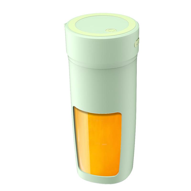 

2025 Новий Портативний Бездротовий Стакан для Соку 6 Лез Супер Потужність Швидке Змішування Місткість 350 мл Очищення Однією Кнопкою Маленька Соковижималка для Фруктів зелений