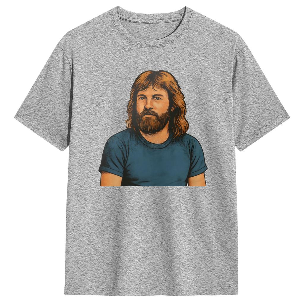 Gratefuls Deads Brent Mydland Vintage TShirt Fashion TShirts Short Sleeve Y2K Basic Tshirt Summer Cotton Plus Size 5XL Clothes