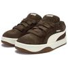 Puma Park Lifestyle Comfortable Versatile Low-Top Sneakers Unisex Sneakers Brown White 406826-02