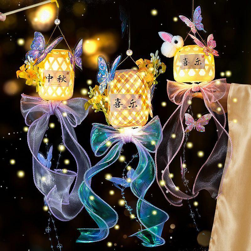 Chinese Lantern Japanese Lantern Diy Paper Lanterns Mid- Autumn Festival Decoration Wedding Party Supplies Outdoor Accessorie