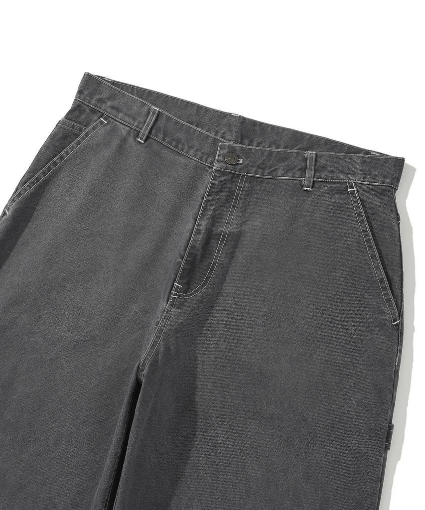 Treasure Flame Stitch Carpenter Pants Blue