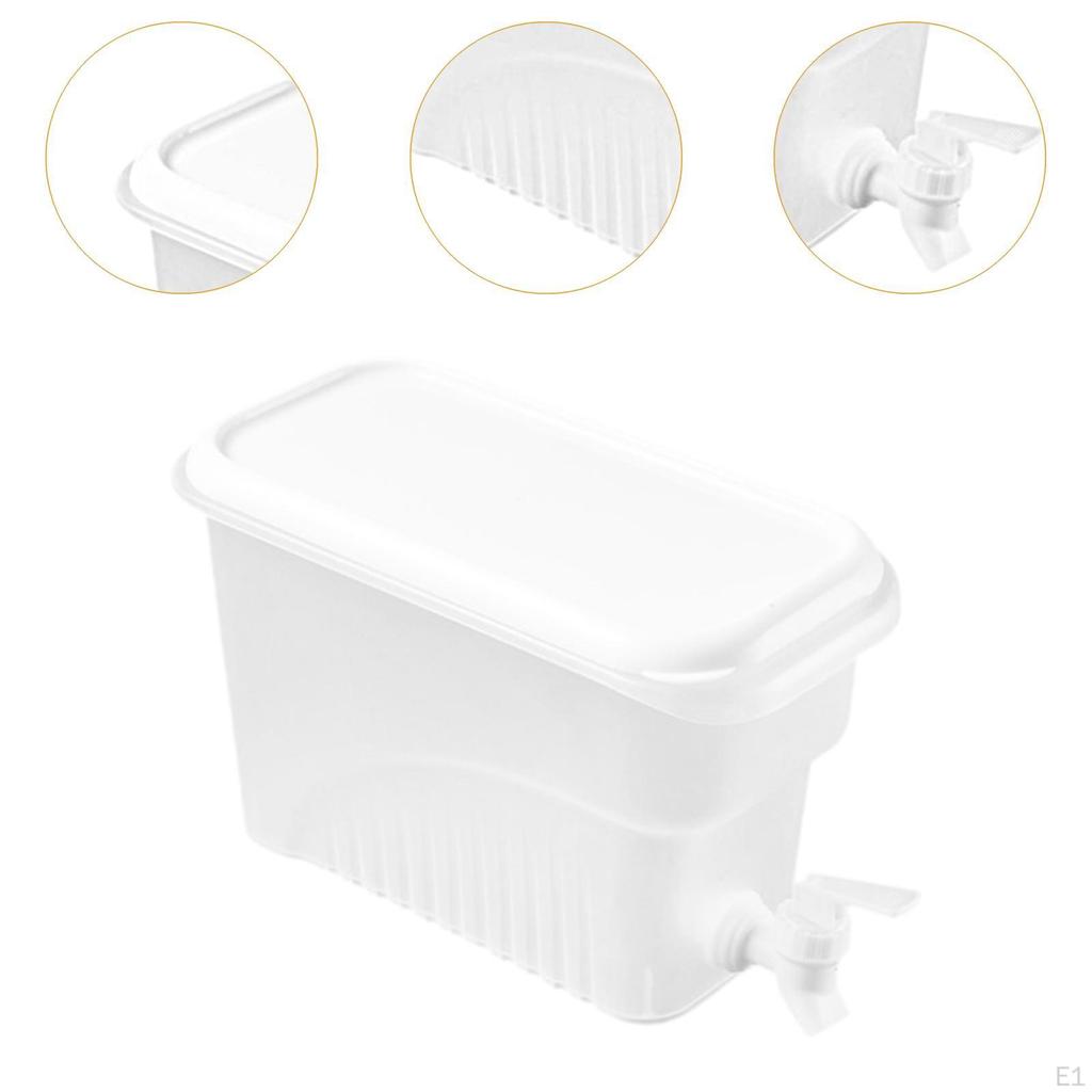 Drink Juice Dispenser Beverage Container Filter Cold Kettle with Faucet