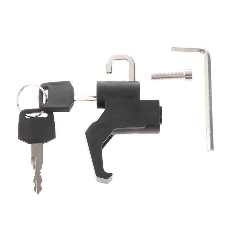 Motorcycle Universal Helmet Lock Handlebar 22-26mm Anti-theft Security Motorbike