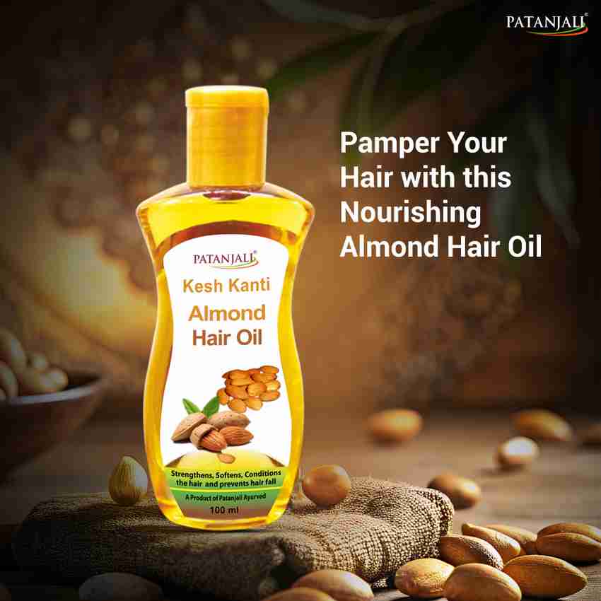 

Мигдалева олія Patanjali Ayurved Kesh Kanti Олія для волосся Мигдаль 200 мл 1 pcs.