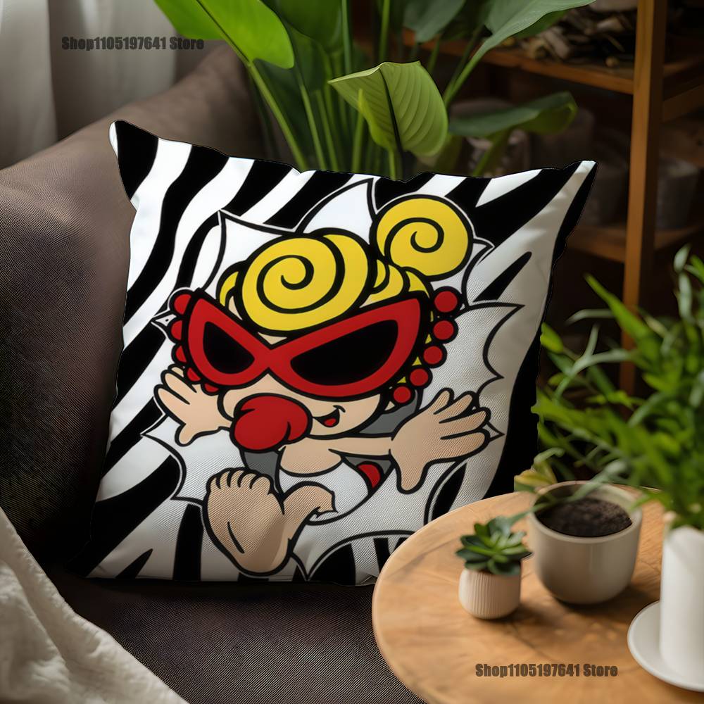 H-Hysteric M-MiniES Pillow Case For Sofa Decor Car Office Room Printing Cushion Cover Decorations and Protector