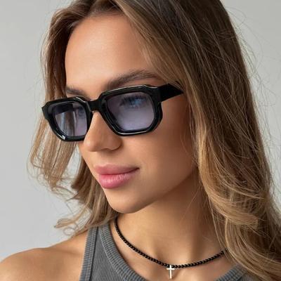 3pcs Vintage Small Square Sunglasses Female Fashion Punk Brand Designer Eyewear Women Driving Sun Glasses Unisex UV400 Goggles