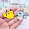 Pokémon cartoon anime alloy badge Pikachu Japanese brooch elf pendant jewelry clothing accessories