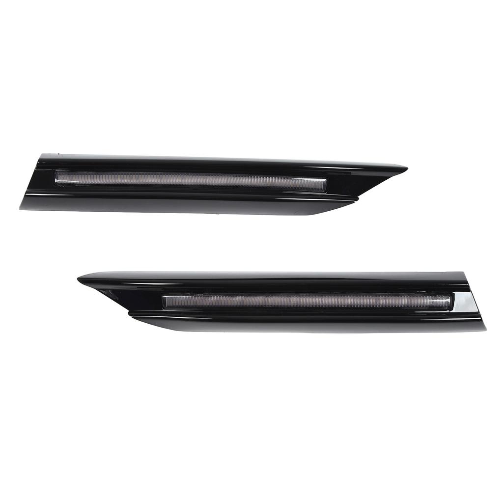 LED Running Lights Front Bumper Side Splitter Air Vent Daytime Running Light Replacement for Benz C‑Class W206