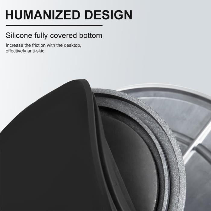 Présentoir à gâteau - uten - 30cm - aluminium durable - accès 360° - antidérapant