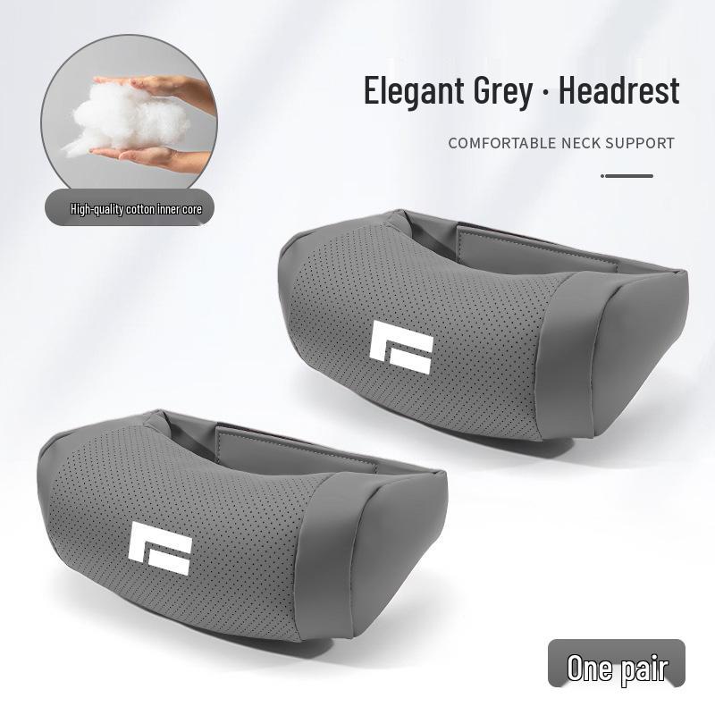 Ji Shi 01/ADAMAS Car Neck Support Pillow - Universal Comfort Headrest for All-Season Use