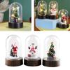 Snowman Christmas Desktop Decoration Lantern Xmas Decoration  Wind Lights  Window Decoration