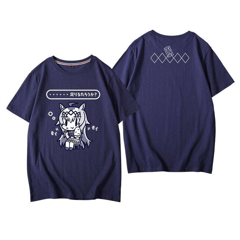 Anime Oguri Cap Unisex Autumn T-Shirt Harajuku Vintage Short Sleeve Loose Oversized Casual Fitness Comfortable Y2k Kawaii Top