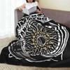 Car Wheel BBS Racing RS Classic Gold Blankets Lightweight Fleece Sofa Throw Blanket for Couch Bedding Throws Bedspread Quilt