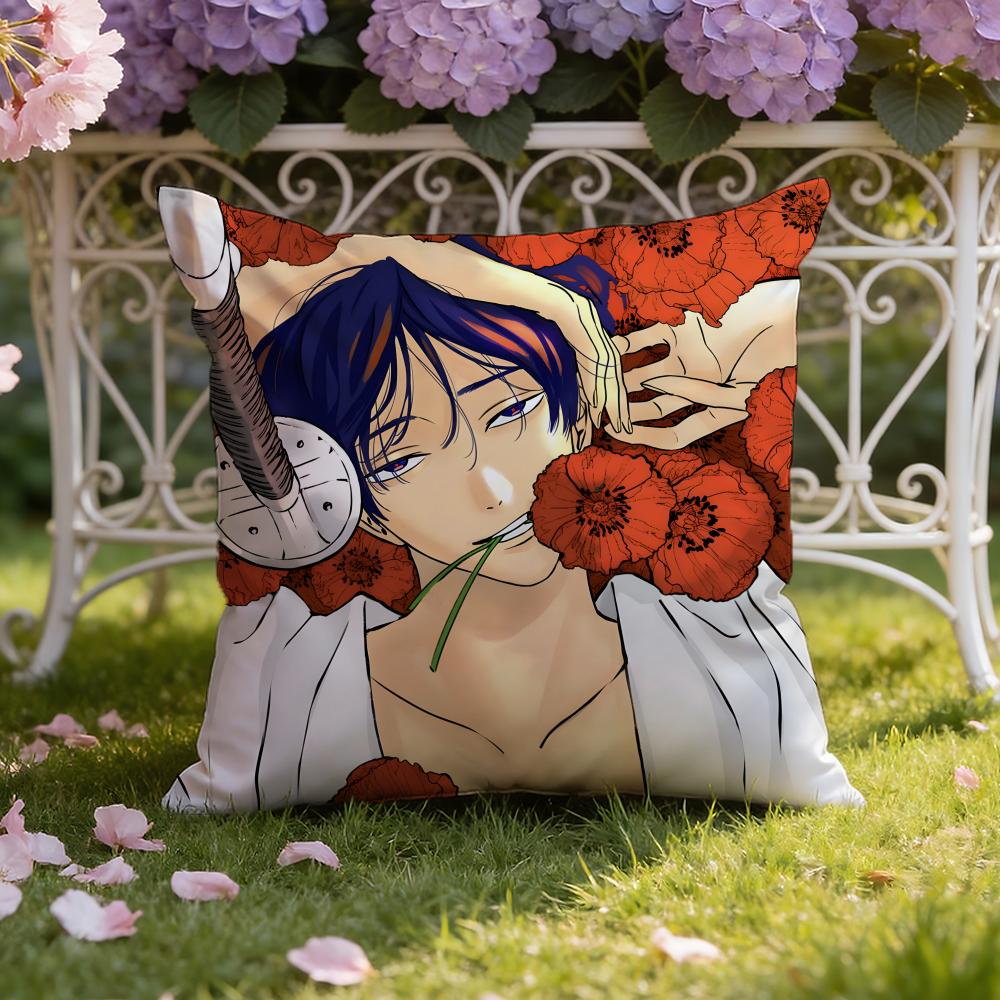 

Аниме F-Firefly Свадебная наволочка для подушки Домашняя и автомобильная Двухцелевая наволочка: Двусторонняя конструкция для максимального комфорта 30cmx30cm