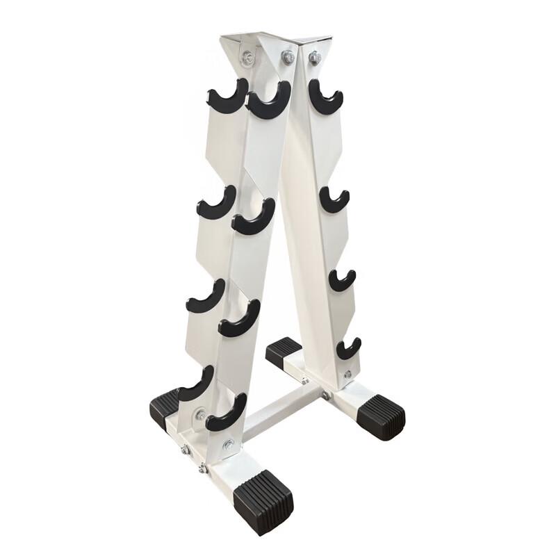 Jieruit Rubber-Coated Hex Dumbbells & Racks
