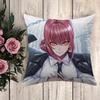 Anime Pillow Chainsaw Man Throw Pillows Pilow Cases Decorative Pillowcase  Fall Decor Cushion Cover  Car Decoration