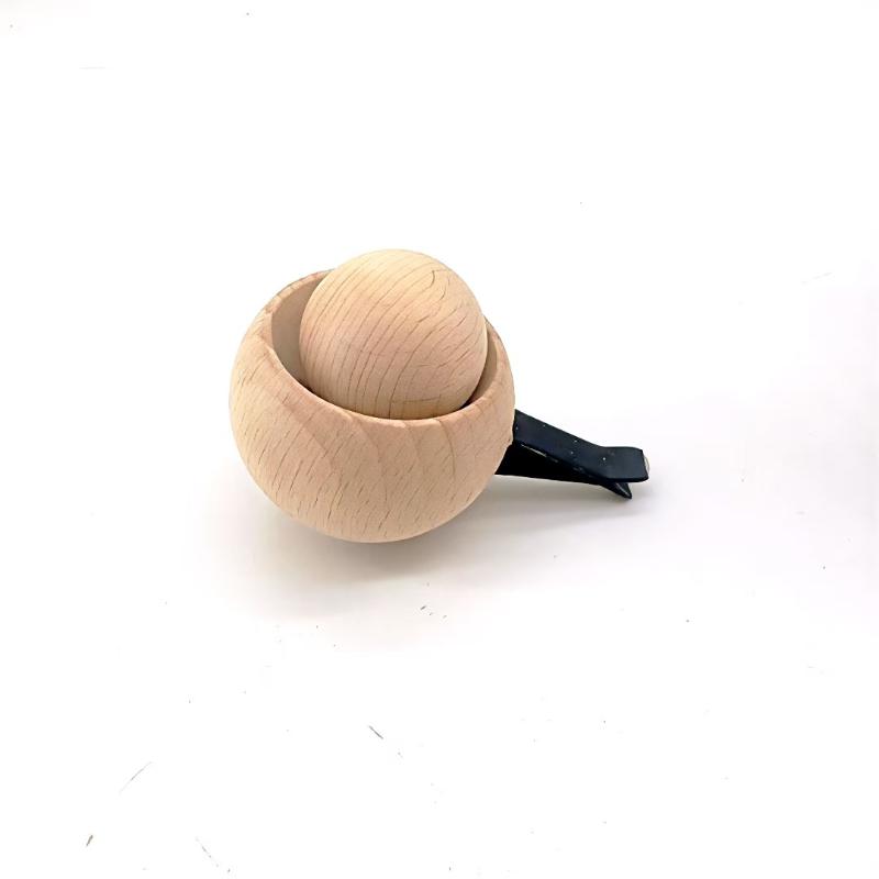 Diffusore di Oli Essenziali per Auto e Casa - Realizzato in Legno Mini Carino Diffusore di Fragranza Naturale Adatto per Camera da Letto Soggiorno Bagno