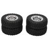 4PCS RC Car Tires Tyre Wheel for MN D90 D91 D99 D99 86 RC Car Spare Upgrades Accessories