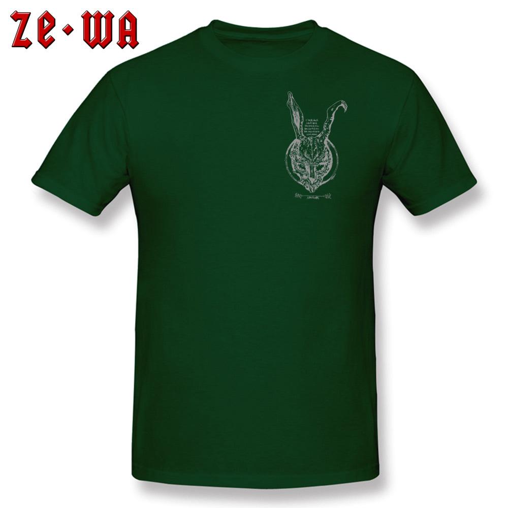 Tshirt Donnie Darko T Shirt Men Black Tshirt Suspicion Science Fiction Tops Tees Tony Vintage Cotton Streetwear Thriller Movie