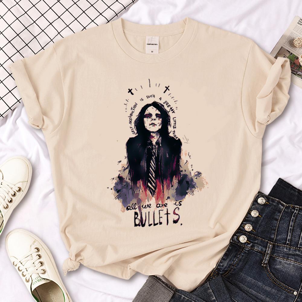 My Chemical Romance Tshirt Men Y2K Summer Top Boy Funny Clothing