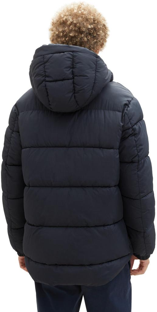 Winter Jacket Tom Tailor Denim Puffer Jacket With Recycled Polyester (1037386) Sky Captain Blue