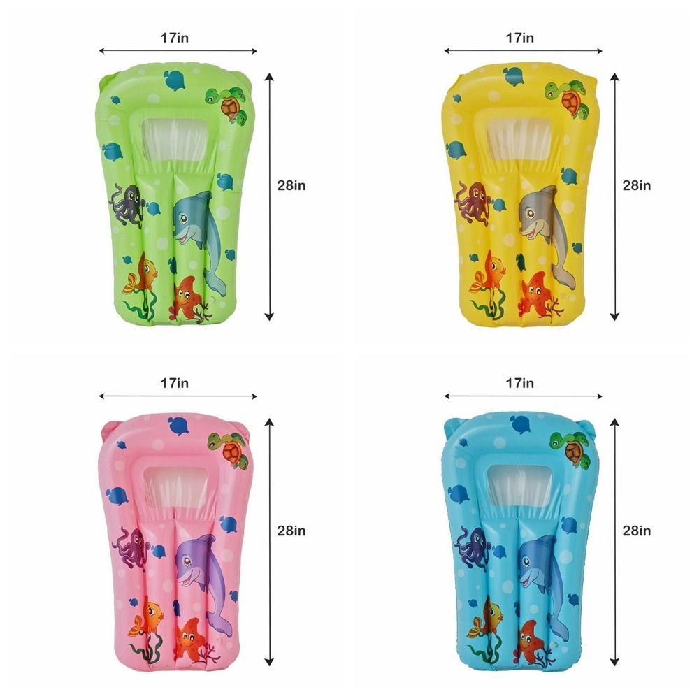 Inflatable Water Floating Hammock Surfboard Inflatable Kids Swimming Ring  Surfing