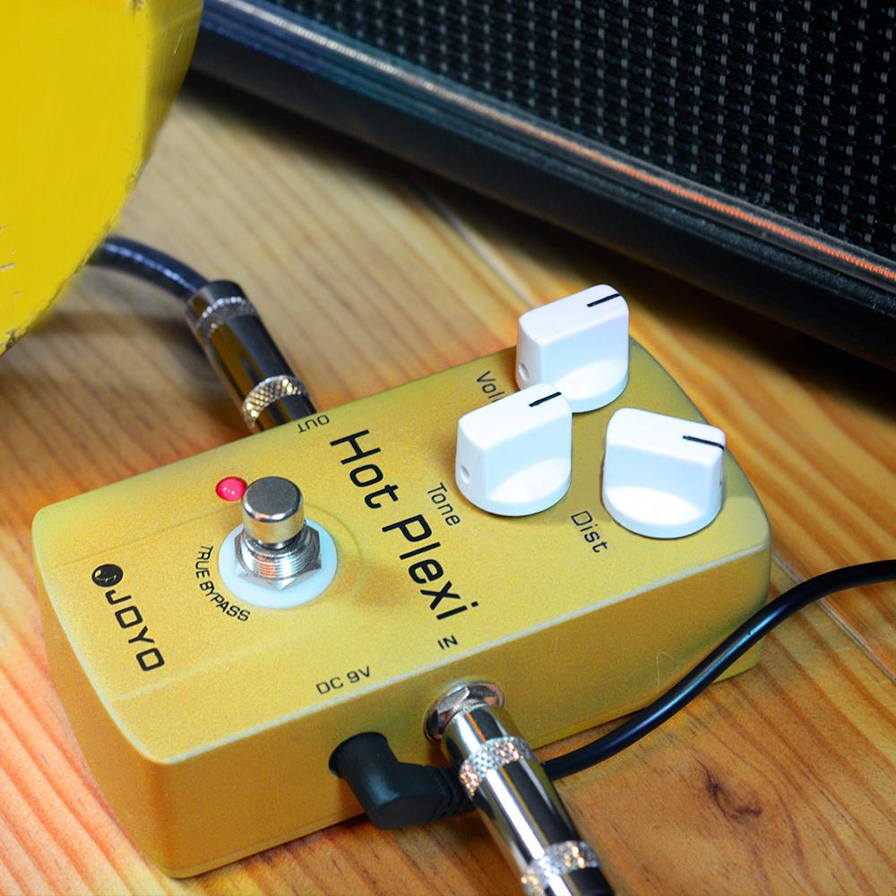 JOYO JF-32 Hot Plexi Guitar Effect Pedal Simulate JCM800 Guitar Amplifier Stronger Output & Greater Distortion Effector Pedal
