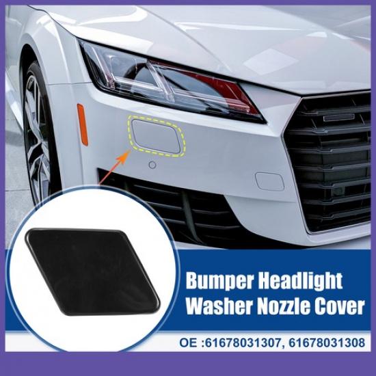 Front Bumper Headlight Washer Nozzle Cover Cap  TWO  for BMW 325i 2006