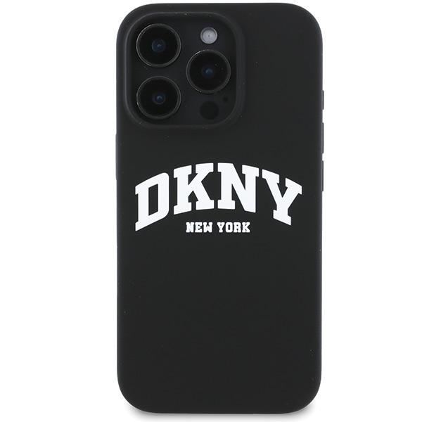 Dkny Dkhmp16Xsnyach Iphone 16 Pro Max6.9 Czarny/Black Hardcase Silicone White Printed Logo Magsafe