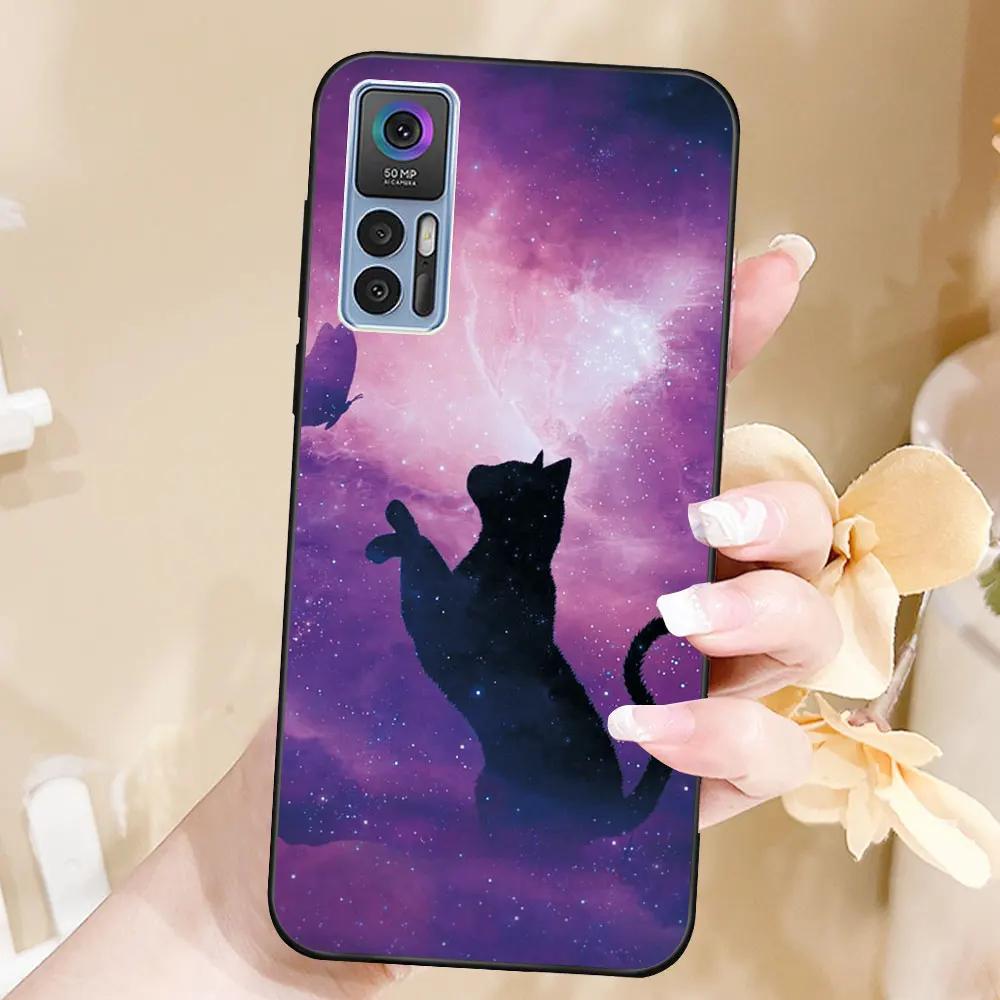 Case For TCL 30 5G Coque TCL 30 Plus TPU Soft Silicone Fashion Phone Funda For TCL 30 Plus Back Cover Case Luxury Capa Bumper